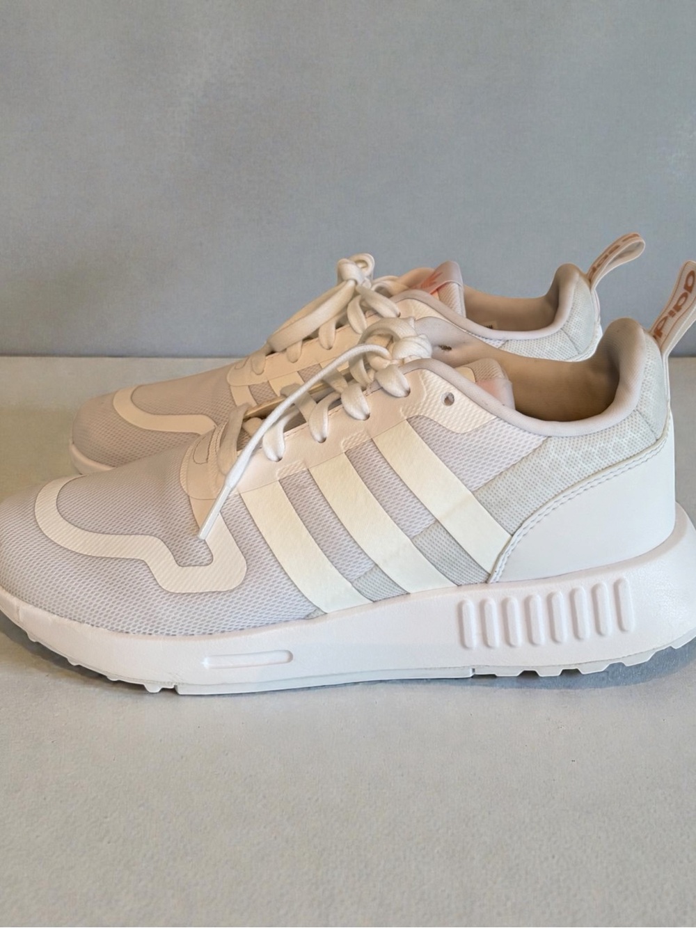 Adidas Originals Women's Multix Sneakers – Triple White – Size 8.5